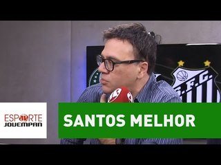 "Santos foi melhor do que o Palmeiras", avalia Mauro Beting
