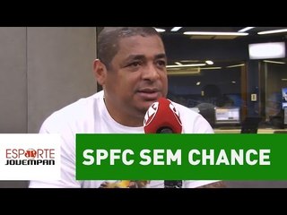 Vampeta não crê em virada: "São Paulo já está eliminado da Libertadores"