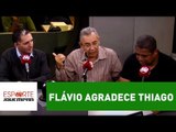 Flávio Prado se emociona e conta de quando Thiago Lacerda fez sua mãe chorar | Esporte em Discussão