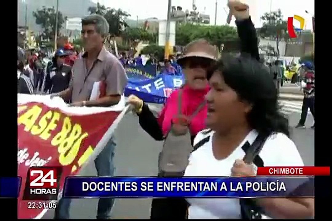 Huelga de maestros: continúan marchas en el interior del país