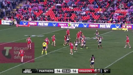 Panthers v Dragons - 2nd Half - NRL 2017 - RD 25
