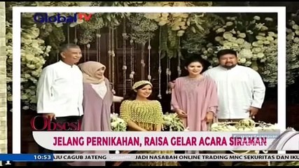 Raisa Gelar Siraman Secara Tertutup