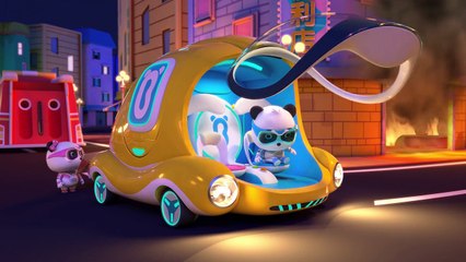 판다 키키묘묘 슈퍼구조대 긴급출동|소방관 코끼리와 거북할아버지를 구하라|베이비버스 구조대 3D동화