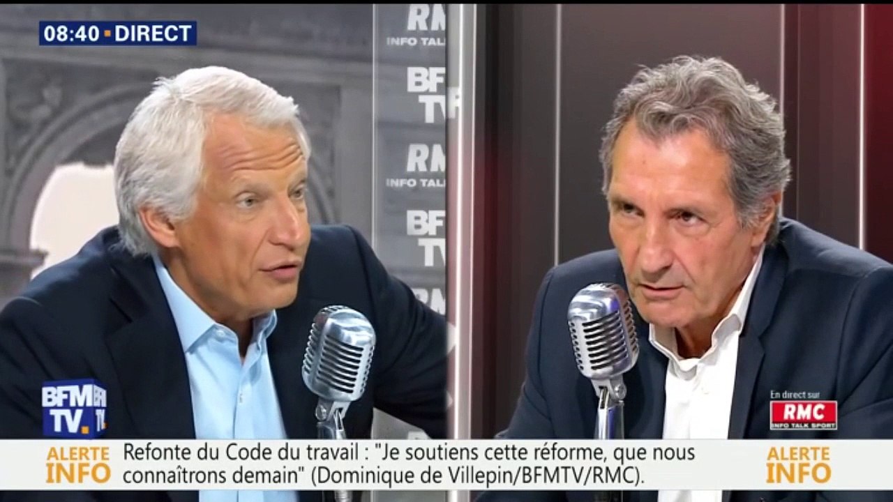 Bruno Roger-Petit nommé porte-parole de l’Élysée: "Je ne suis pas sûr que ça soit un atout", estime Dominique de Villepin