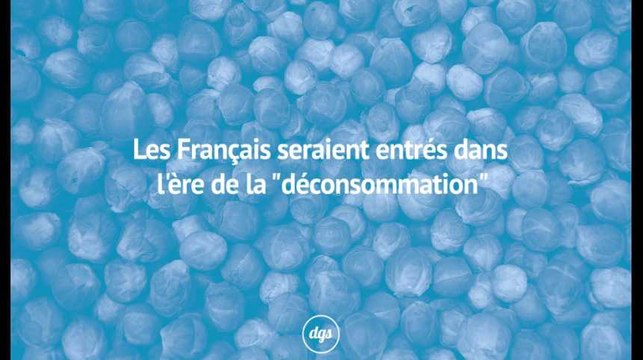 Les Français seraient entrés dans l'ère de la déconsommation