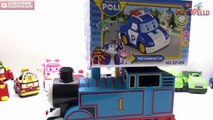 Juguetes De dibujos animados de coches de juguete RoboCar policía Poli AGV coche poli