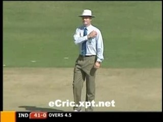 Classic Backfoot Drive by Sachin Against Shoaib