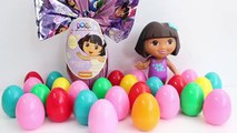 Surprise Eggs Dora The Explorer Play Doh Eggs Dora La Exploradora Nickelodeon Surprise Egg