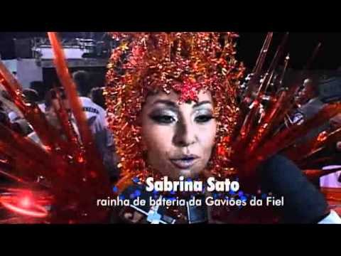 Sabrina Sato fala da emoção de defender a Gaviões da Fiel