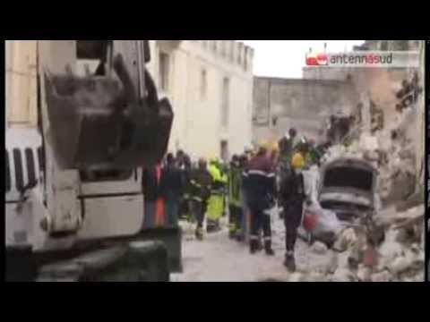 TG 13.01.14 Crollo della palazzina a Matera, l'ultimo saluto della città ad Antonella Favale