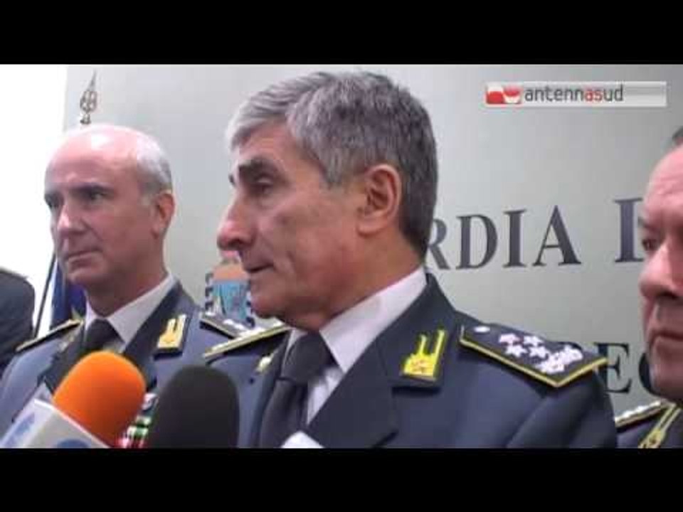 TG 22.01.14 A Bari il gen. GdF Capolupo: "Puglia non a rischio"