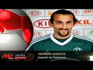 Palmeiras: Hernán Barcos fala sobre estilo argentino