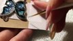 レジン ジェルを使って 蝶々の羽根の描き方 Resin How to Butterfly