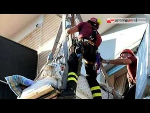 TG 07.02.14 Grande obeso muore d'infarto in attesa gru per ospedale