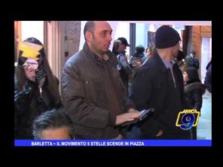 Barletta | Il Movimento 5 stelle scende in piazza