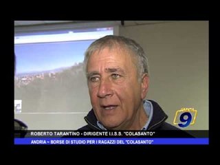 Andria | Borse di studio per i ragazzi del "Colasanto"