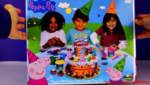 Un et un à un un à anniversaire gâteau pâte Comment faire faire porc jouer Ensemble à Il Peppa doh peppa strawberryjamtoys