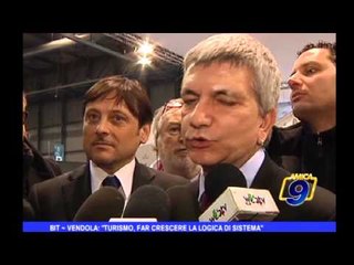 BIT | Vendola: "Turismo, far crescere la logica di sistema"