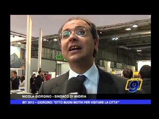BIT 2013 | Giorgino: "Otto buoni motivi per visitare la città"
