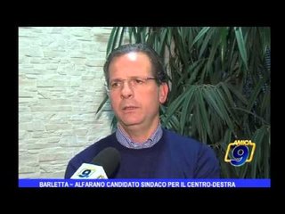 Barletta | Alfarano candidato Sindaco per il centro-destra