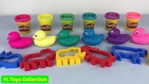 Et Créatif Canards pour amusement amusement enfants moules jouer éclat Doh animal