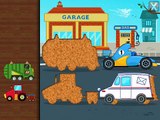 Para dibujos animados sobre los coches de policía rompecabezas la más pequeña locomotora coche GAM desarrollo