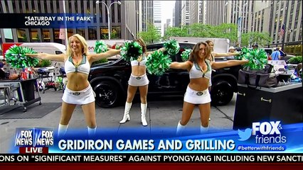 Heather Nauert & Jets Cheerleaders 9.10.16