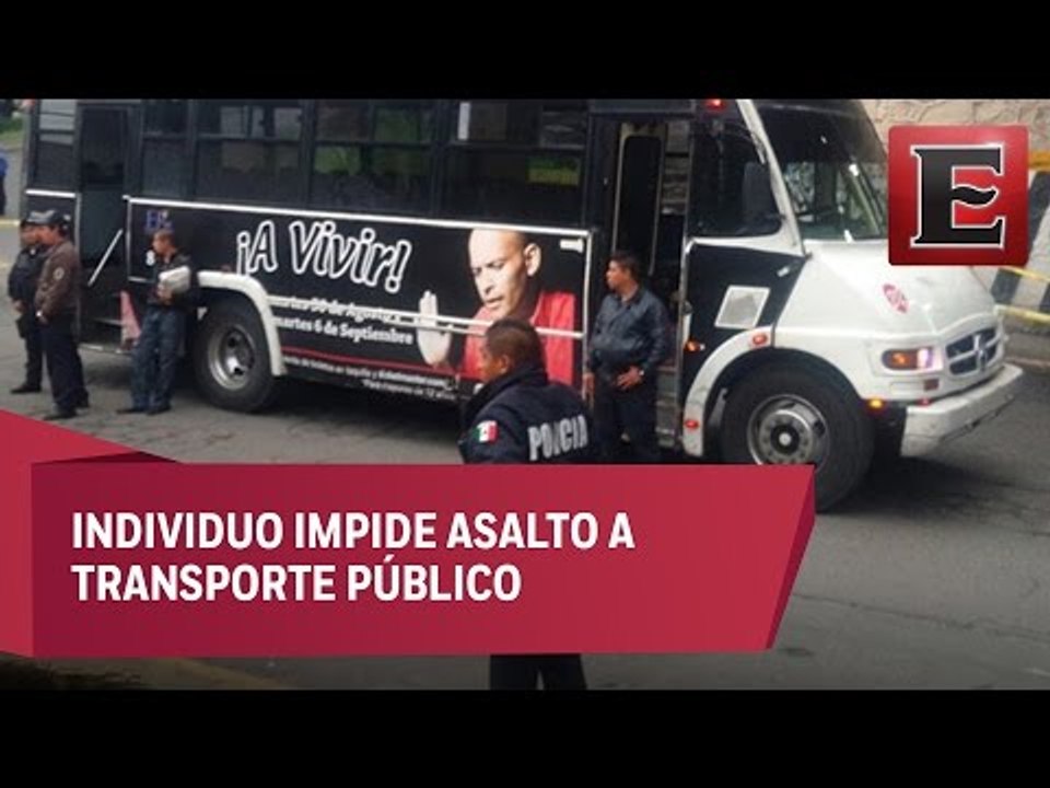 Matan a tiros a dos asaltantes en Naucalpan, Edomex
