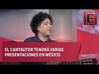 Manuel García presentará su disco Grandes Éxitos en el Lunario