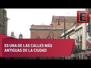 Concluye remodelación de Calle Moneda del Centro Histórico de CDMX