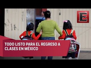 Más de 25 millones de niños regresan a clases este lunes