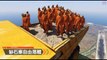 【GTA5】6台猛獸型載具如何用最舒壓的方法 處決100名囚犯?(6 Monster Vehicle How to KUSO Kill 100+Prisoners in GTA5?