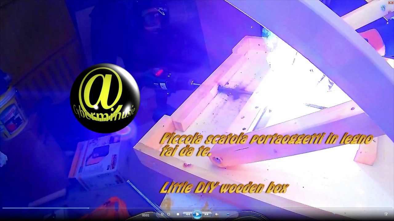 Porta oggetti in legno fai da te(DIY Wooden Box)