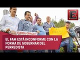 Frente Amplio Morelense piden a Segob la renuncia de Graco Ramírez