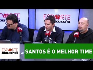 "O Santos, completo, é o melhor time do Brasil", diz Daniel Lian