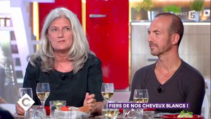 Sophie Fontanel : fiers de nos cheveux blancs ! - C à vous - 29/08/2017