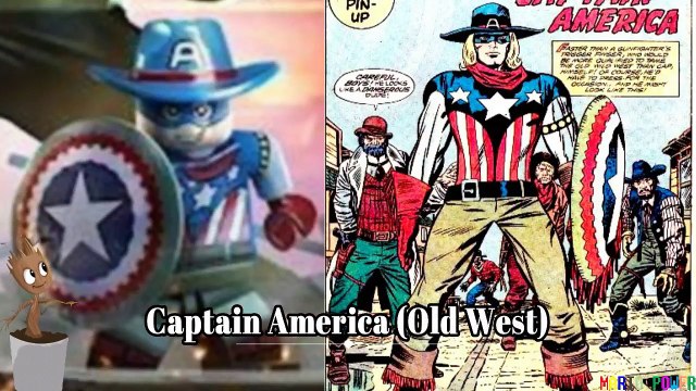 Lego Marvel Superheroes 2 ALL CHARACTERS (Side by side)