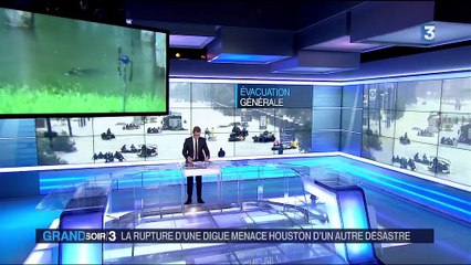Tempête Harvey : Trump au Texas, où une digue fait peur