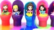 [ANIMATION TV]- - PRINCESS ELSA, Anna, ARIEL, Moana, CINDERELLA TOILET SLIME, Gross Sticky