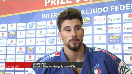 Judo - ChM (H) : Axus «Il a été plus malin»