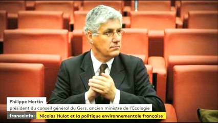 "J'espère que N.Hulot fera comprendre que la transition écologique est aussi une source d'emploi"