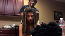 Ce jeune rasta décide de couper ses dreads qu'il avait depuis 9 ans et la réaction de sa mère est énorme