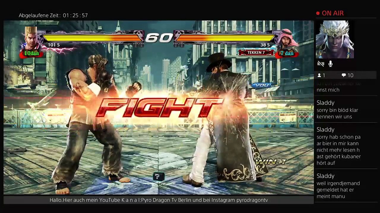 GER/PS4 Pyro DragonTv Tekken 7 Kämpfe Offline bis 20Uhr. (202)