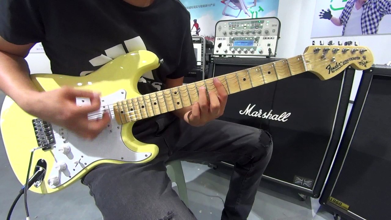 Custom Scalloped Fretboard ST - The Top Guitars Company