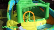Little Tikes 2-in-1 Wet n Dry Waterslide and Bouncer Inflatable Playhouse