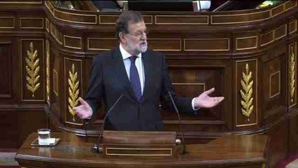Rajoy elude ante el Congreso su responsabilidad política por corrupción