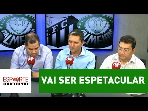 Vai ser espetacular , diz Zé Manoel sobre Santos x Palmeiras