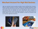 Merchant Account For High Risk Business