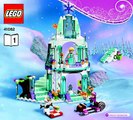 Castillo el Delaware por de Elsa congelado hielo espumoso lego disney 41062 ❤ juego el brillante castillo hiel