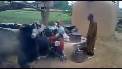 Floor Making Maching In Village